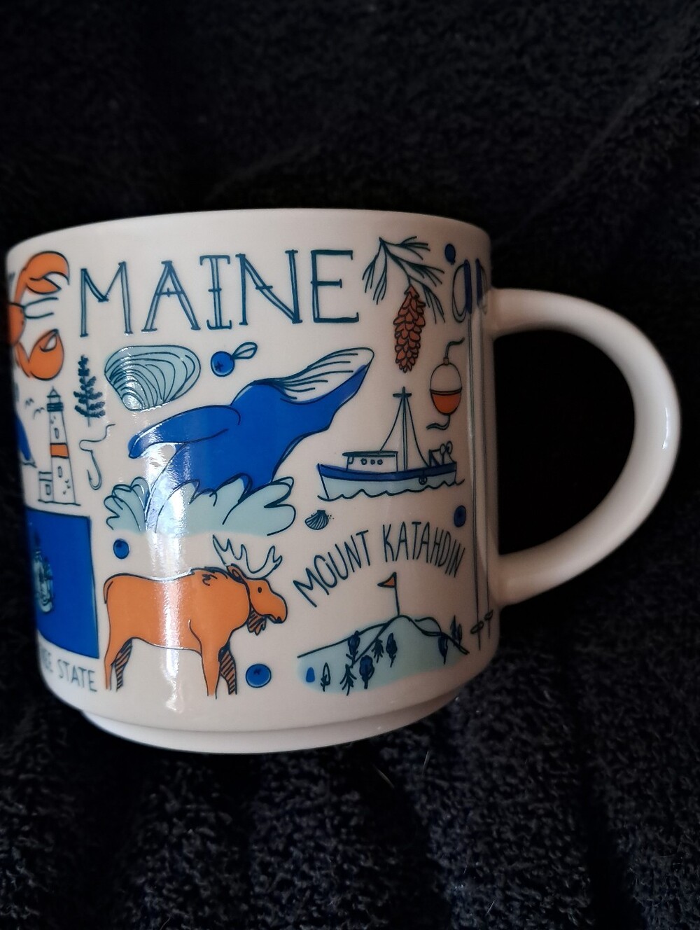 GRAIL Starbucks MAINE Been There Series Mug